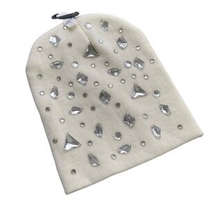 Tasha Embellished Crystal Beanie